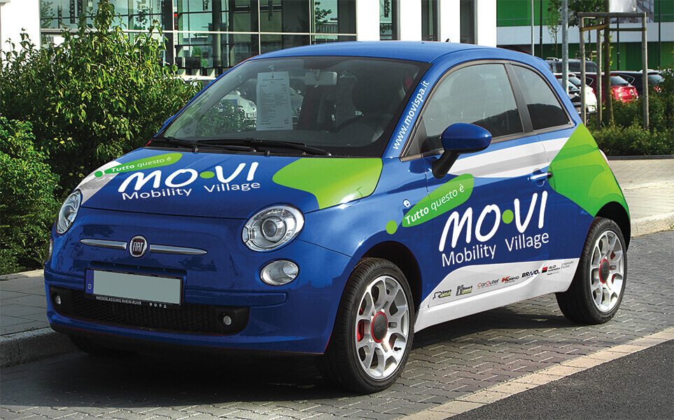 Mo.VI - Mobility Village Personalizzazione Mezzi branding