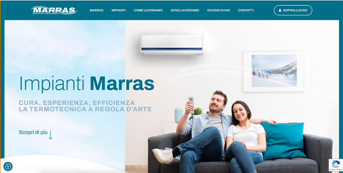 Impianti Marras Website web