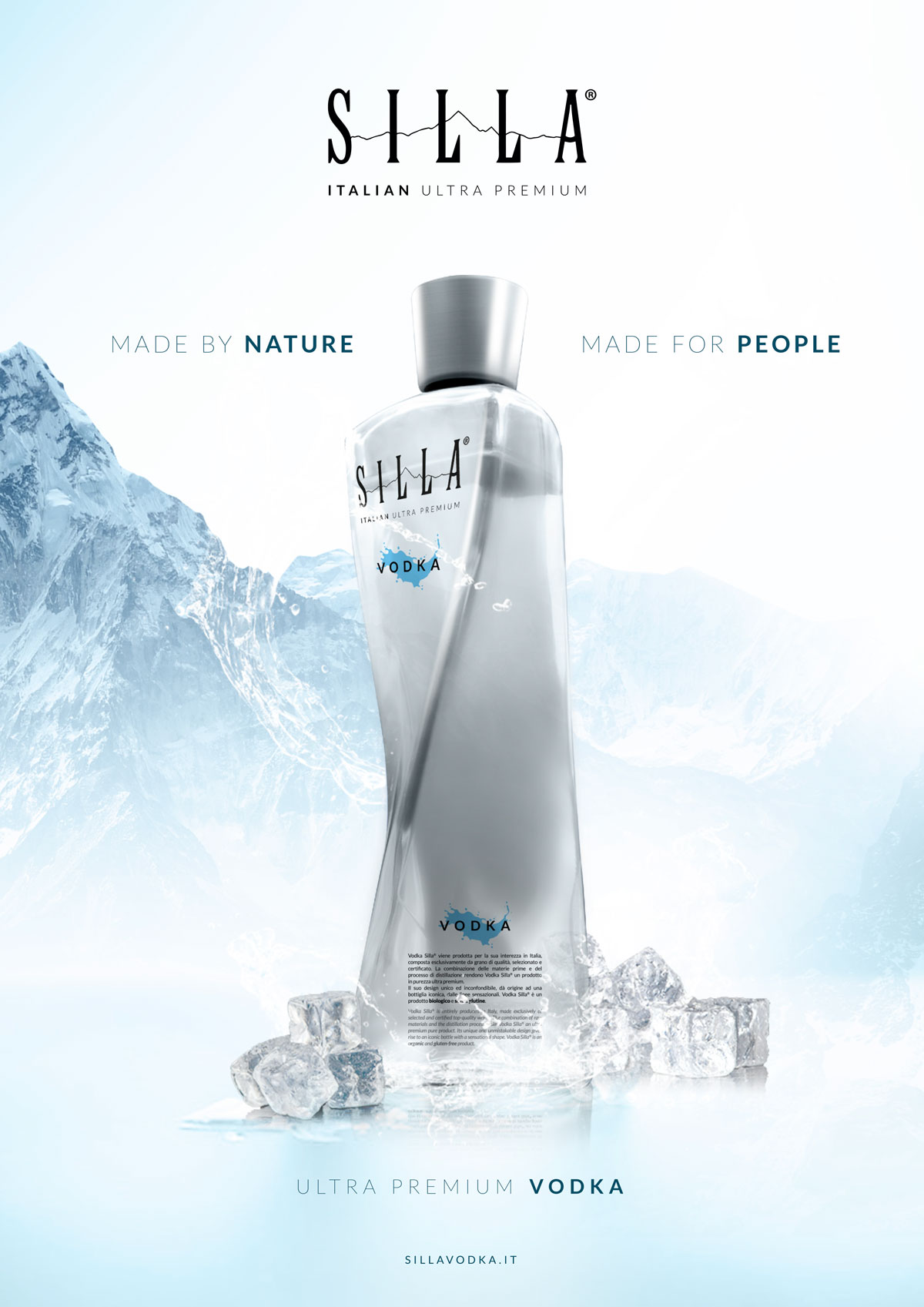 Vodka Silla - Campagna lancio advertising