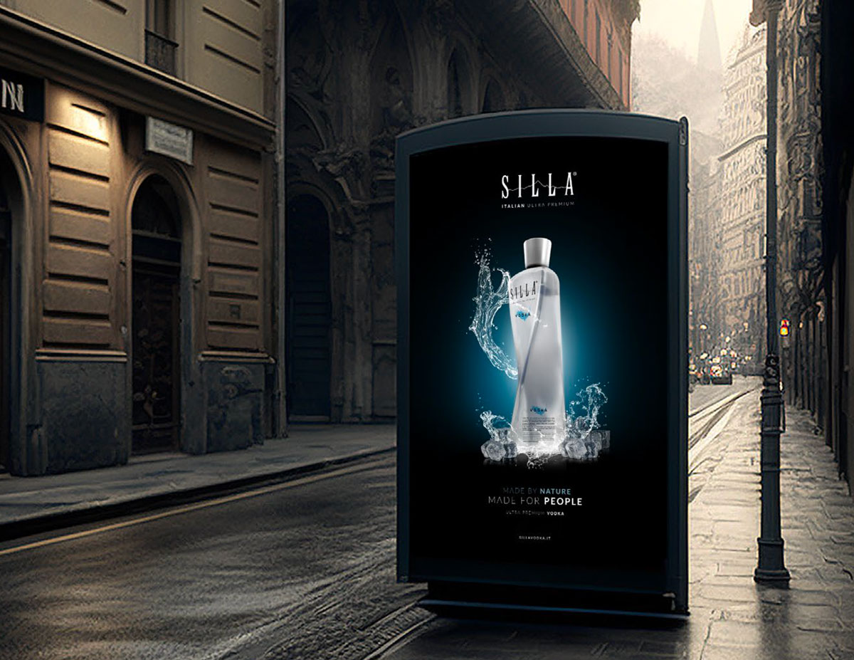 Vodka Silla - Campagna stampa