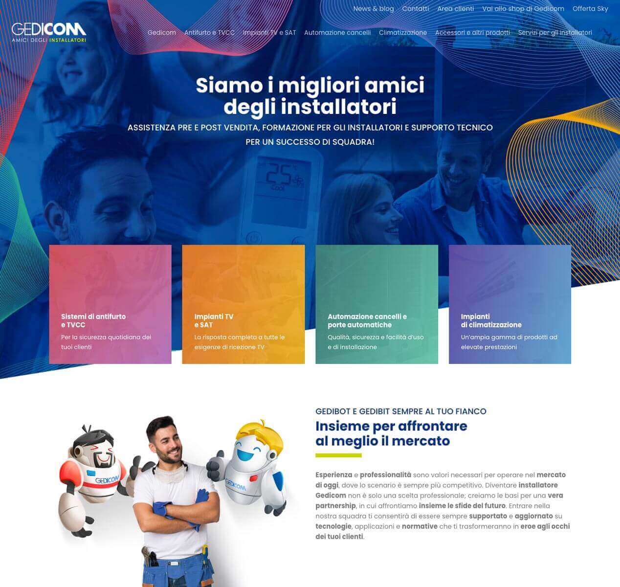 Gedicom Website web
